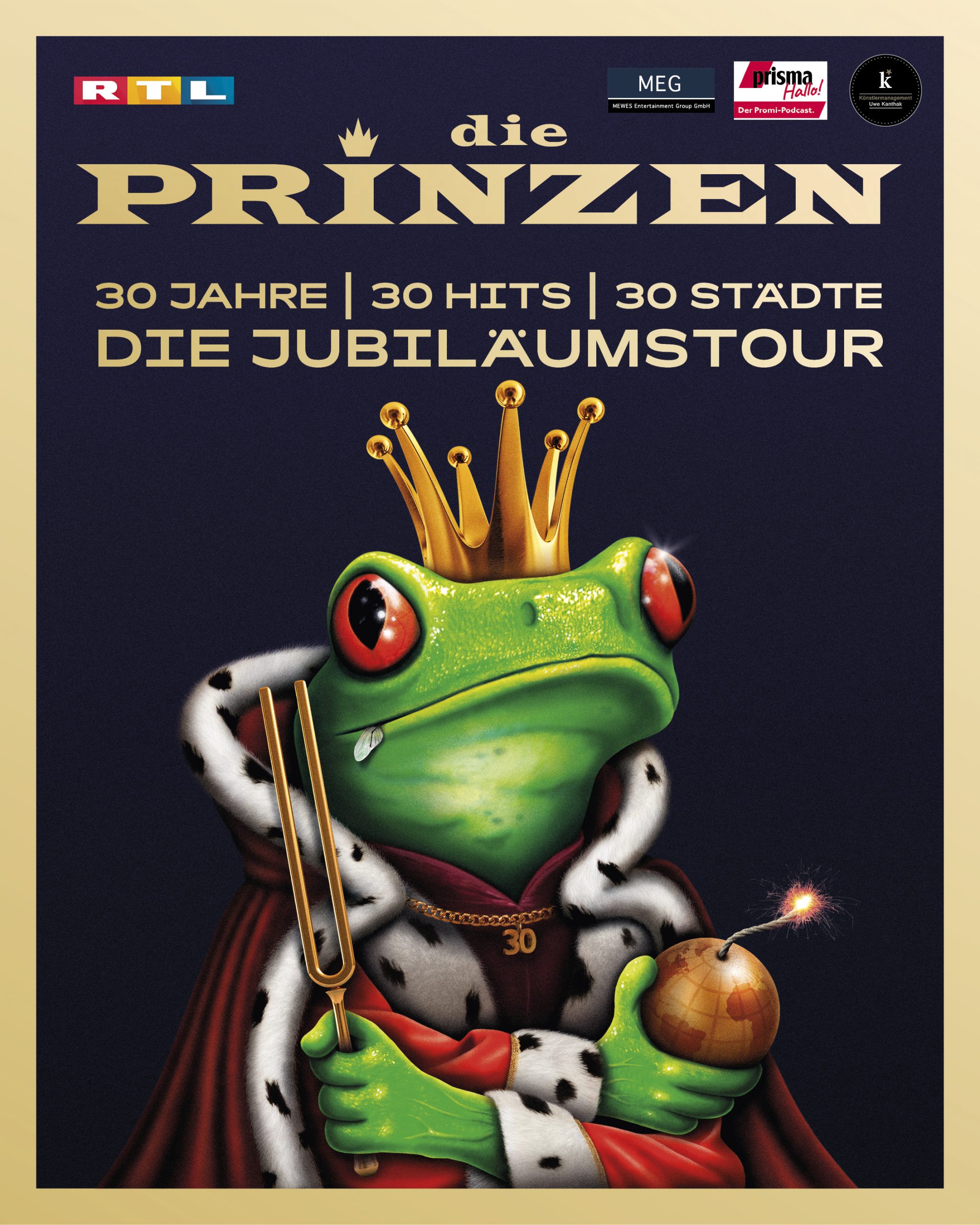 Jubiläumstour: Termin-Verschiebungen