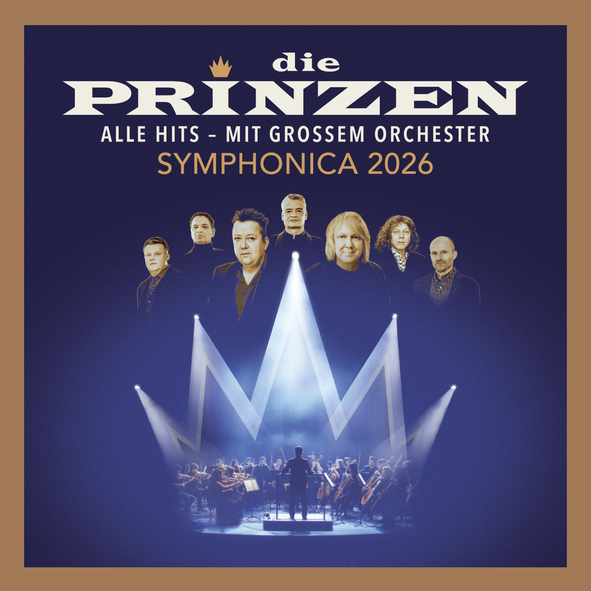 Plakat Die Prinzen „Symphonica“ 2026