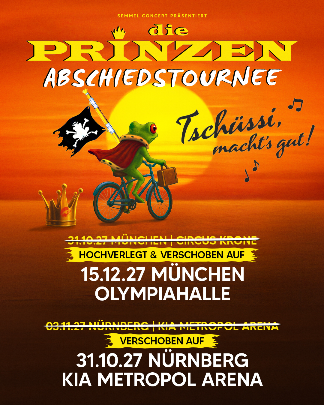 Terminänderungen