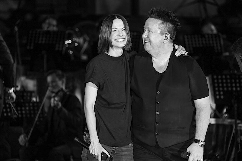 mit Christina Stürmer; Sommer 2019, Konzerte mit Sinfonieorchester; Foto: Dana Barthel